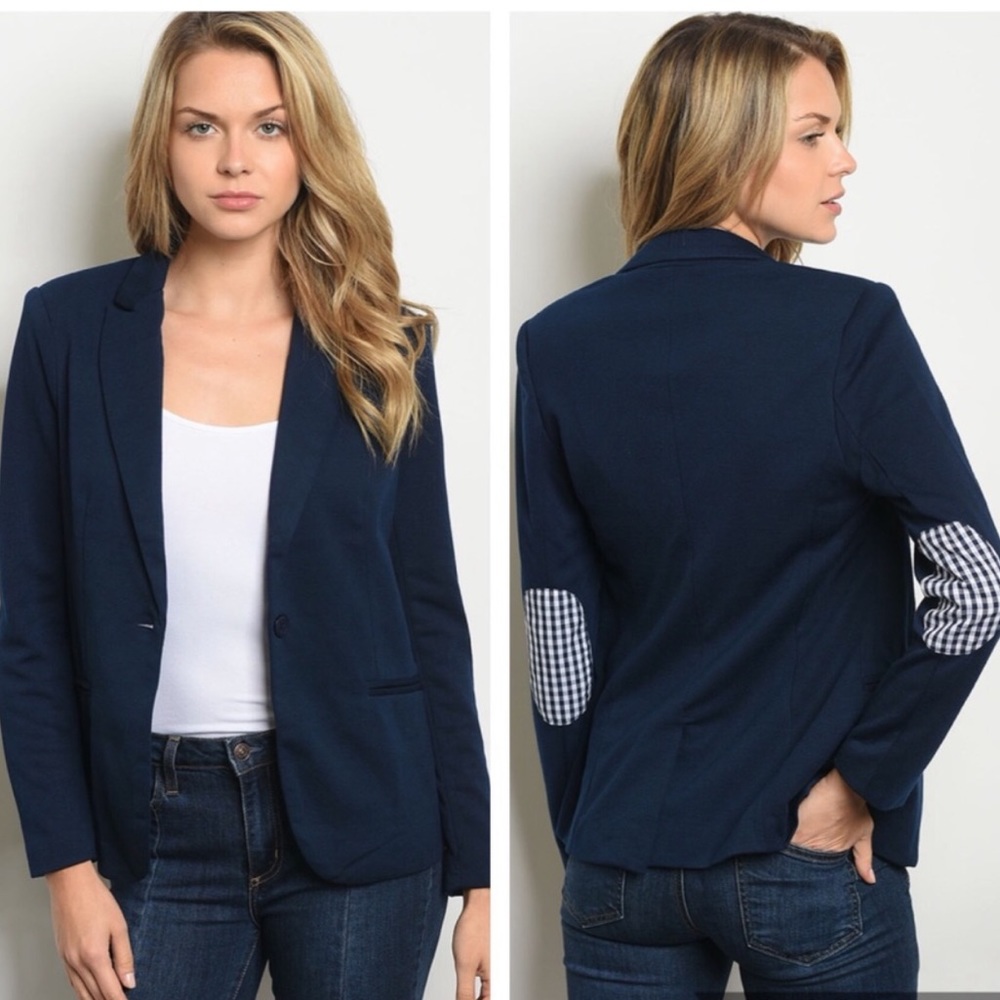 Hip Navy Blue Blazer 🌸Sale - Picture 2 of 2
